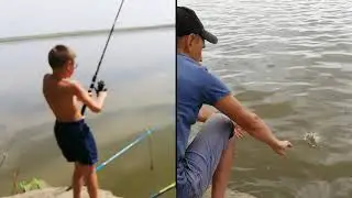 Жесть!!! Супер Клев!! Рыба не пострадала вся была отпущена!!!