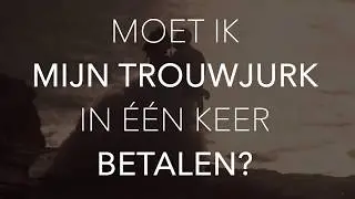Moet ik mijn trouwjurk in één keer betalen?