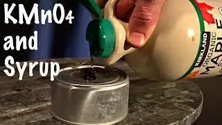 MnO4 Highlights: Syrup, Honey, Alcohol, and Glycerin Rxns