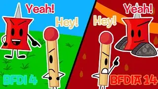 Pin-Match Coincidence... (SPOILERS FOR BFDIA 14!!!!)