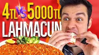 4TL Lahmacun vs. 5.000TL Lahmacun! (