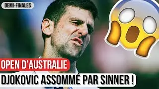 DJOKOVIC HUMILIÉ PAR SINNER ! FINALE CONTRE MEDVEDEV ! (Open d'Australie #13)