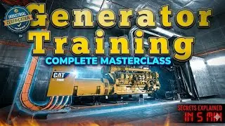 Diesel Generator Training, Parts and components and working principle explain Power learning part 1