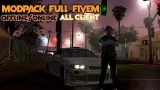 MODPACK FULL FIVEM GTA SA OFFLINE ONLINE ALL CLIENT SUPPORT SMUA APK SAMP