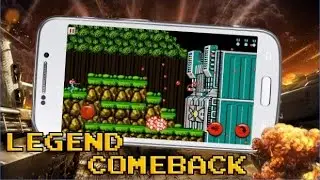 Classic Metal Contra Gameplay iOS/Android