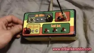 Dub Siren / Rasta Reggae Circuit Bent Analog Synth / FX Box w/ iPod, Guitar, Mic Input !