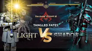 Light☀️ VS Shadow🌑 in the tangled feats 🍂 | Helga vs Shang | Shadow fight arena | Faltu Gamer