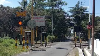 Perlintasan Kereta Api Tanpa Palang Pintu Kota Blitar JPL.177 Daerah Operasi 7 Madiun