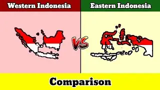 Let's Compare Western Indonesia VS Eastern Indonesia | Country Comparison | Data Duck