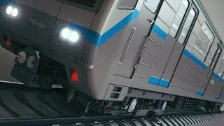 Metrostroi - Холодный Запуск «Опытного Электропоезда» 81-717.6К