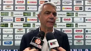 Post Match | Le parole di Andrea Anastasi dopo Perugia-Monza