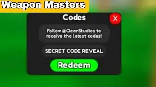 [4K-60FPS] Let's find the code! - Weapon Masters | Roblox #79