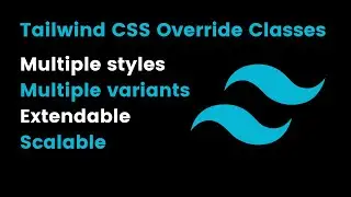Use this to override Tailwind CSS classes
