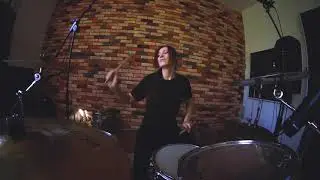Royal Blood - Out Of The Black - Drum cover - Мила Буздова(GORODKOVDRUM)