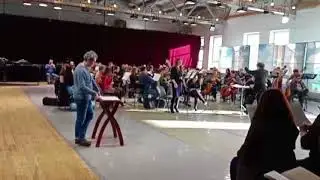 Фрагмент репетиции "Реквиема" Дж. Верди