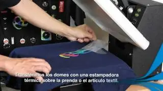 Print-CUT + ColorDrop :: Domes textiles