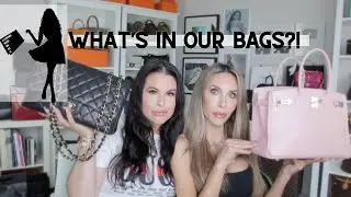 WHAT'S IN OUR BAGS?! ft Chloe |Jerusha Couture