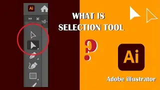 Basic Tutorial of selection tool in Adobe Illustrator.