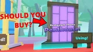 IS THE PENTHOUSE THEME WORTH IT? - ROBLOX MY RESTAURANT