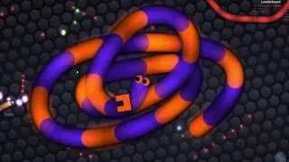 Slither io Snake Commits Suicide In Slitherio Epic New Skin! Slitherio Best Moments