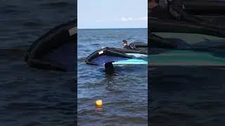 Dont just go to the Outer Banks. Experience it.  🎥: Peter Watts #obx #hanggliding #kitesurfing