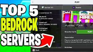 Top 5 MINECRAFT BEDROCK SERVERS to join in 26.3