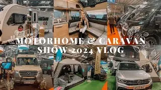 THE MOTORHOME & CARAVAN SHOW 2024 - OUR EPIC CAMPERVAN ADVENTURE BEGINS!