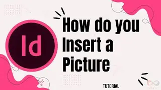 How do you insert a picture in InDesign