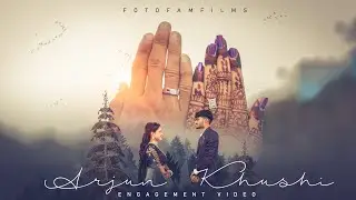 Engagement Couple Video 2024 Arjun & Khushi | Fotofamfilms