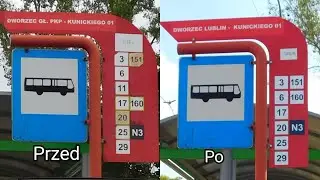Stare i nowe nazwy przystanków w Lublinie
