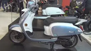 SYM Fiddle III 125i Blue (2019) Exterior and Interior