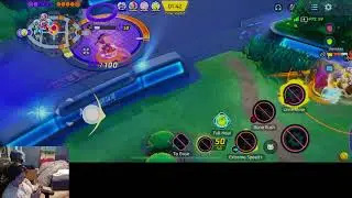 TOP LANE IN 5 STACK || POKEMON UNITE W/ halogavin7 and isomorphic