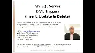 MS SQL Server :: DML Triggers (Insert, Update & Delete)