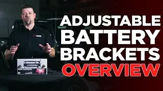 Adjustable Battery Mount Brackets from Genesis Offroad