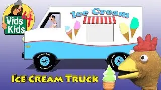 Ice Cream Truck - Timmy Uppet Delivers Ice Cream Cartoon For Kids