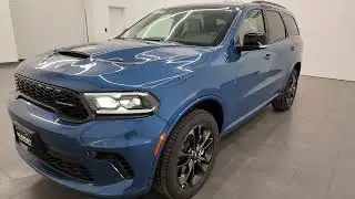 2024 DODGE DURANGO NEW COLOR FROSTBITE 4K WALKAROUND 24T99 SOLD!