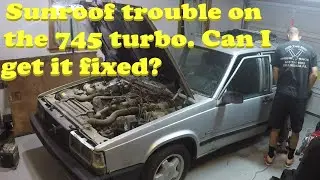 745 Sunroof issues