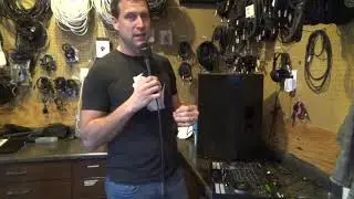 Roland DJ 707m controller anti feedback live demo