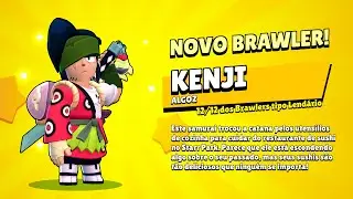 KENJI 🔪🍥 o NOVO BRALWER LENDÁRIO do BRAWL STARS