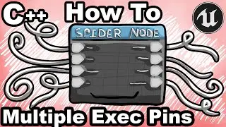 UE5 C++ 51 - How To Create Blueprint Node With Multiple Exec Pins With C++? - Unreal Tuto Function