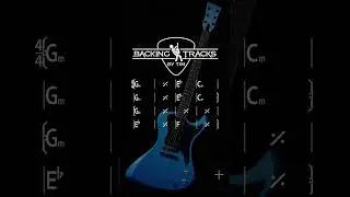 Dark Synthwave Backing Track in G Minor | 