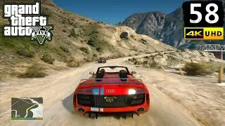 Grand Theft Auto 5 4K Ultra Graphics Gameplay Walkthrough Part 58 - GTA 5 PC 4K 60FPS
