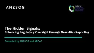 NRCoP present: The Hidden Signals: Enhancing Regulatory Oversight through Near-Miss Reporting