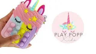 Play Popp Unicorn Pop It Purse