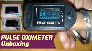 PULSE OXIMETER Unboxing | How to use PULSE OXIMETER