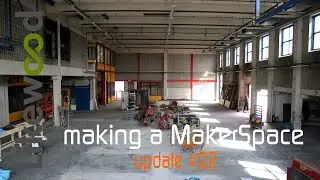 Two types of concrete for filling the holes in our makerspace | update #02