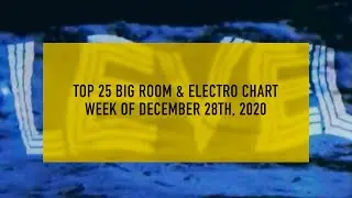 [Top 25] Electro & Big Room 2021 (Week Of Dec 28th)