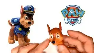 How to Make Chase from Clay ➤ PAW Patrol 🐾 Как слепить Гонщик из пластилина ➤ Щенячий Патруль