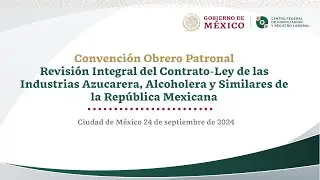 Revisión Salarial Contrato Ley -Industria del Azúcar