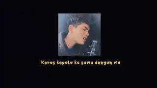 Bertaut  - Nadin Amiza | “keras kepalaku sama denganmu” | cover by ray short version (lirik)